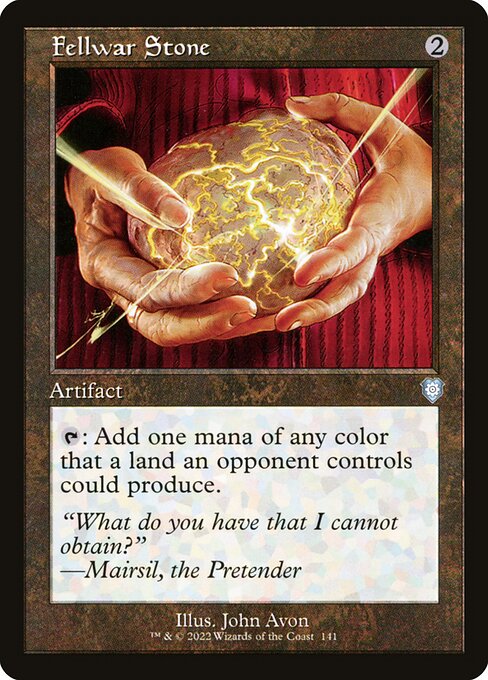 Fellwar Stone [The Brothers' War Commander - 141]