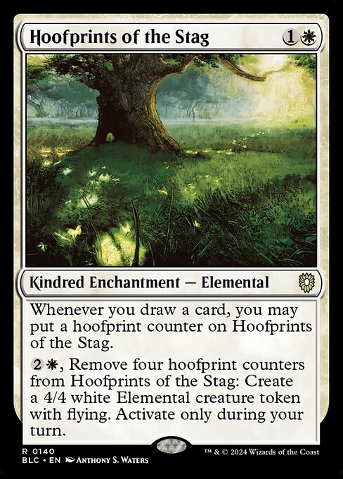 Hoofprints of the Stag [Bloomburrow Commander - 140]