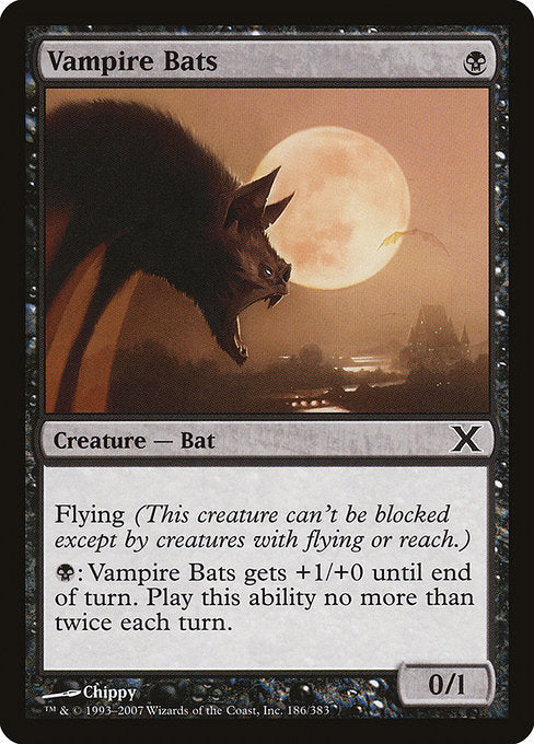 Vampire Bats [Tenth Edition - 186]