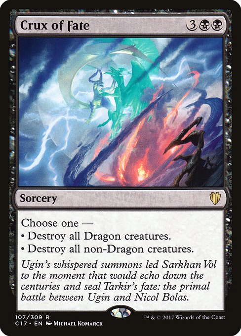 Crux of Fate [Commander 2017 - 107]