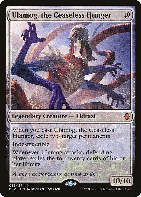 Ulamog, the Ceaseless Hunger [Battle for Zendikar - 15]