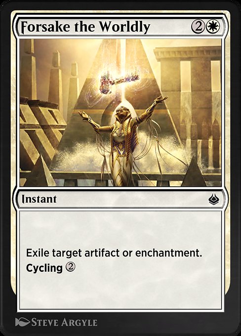 Forsake the Worldly [Amonkhet Remastered - 18]