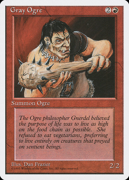 Gray Ogre [Fourth Edition - 200]