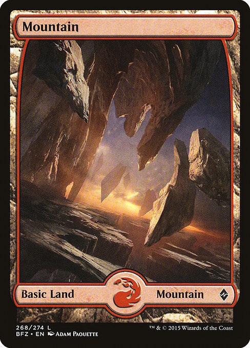 Mountain [Battle for Zendikar - 268]