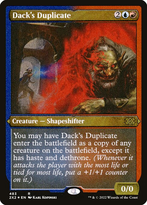 Dack's Duplicate [Double Masters 2022 - 483]