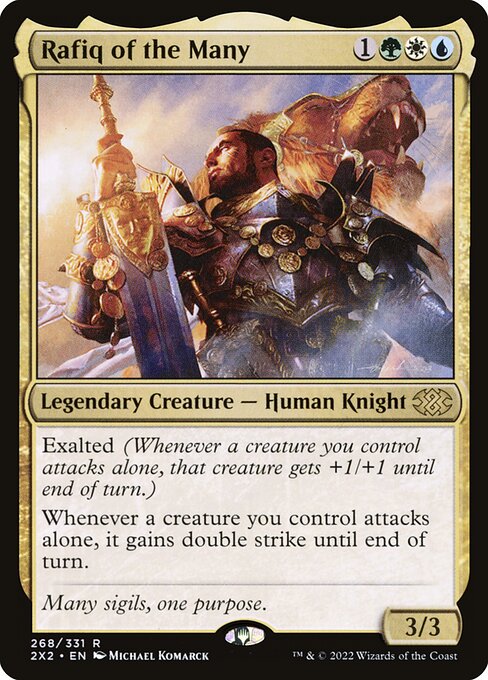 Rafiq of the Many [Double Masters 2022 - 268]
