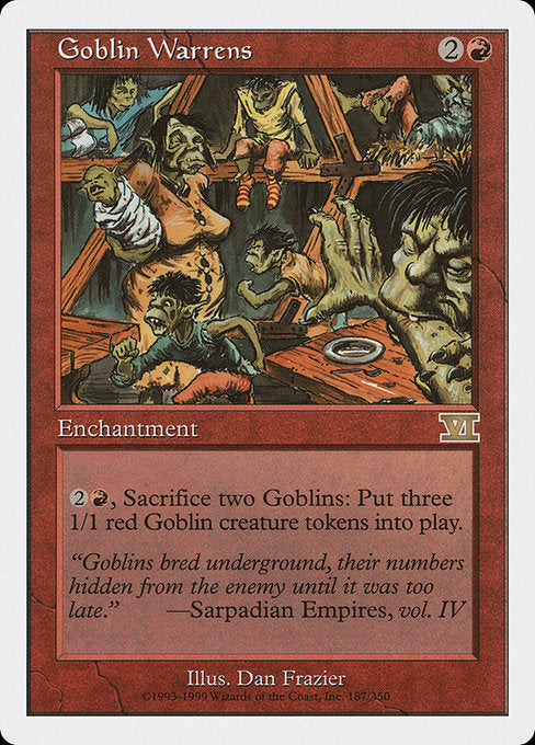 Goblin Warrens [Classic Sixth Edition - 187]
