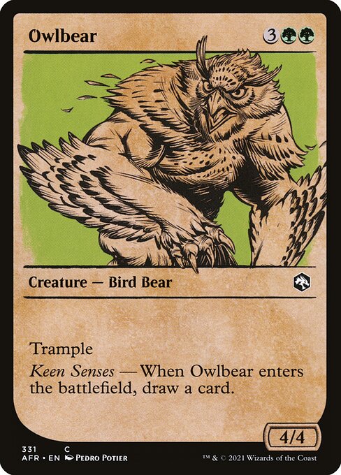 Owlbear [Adventures in the Forgotten Realms - 331]