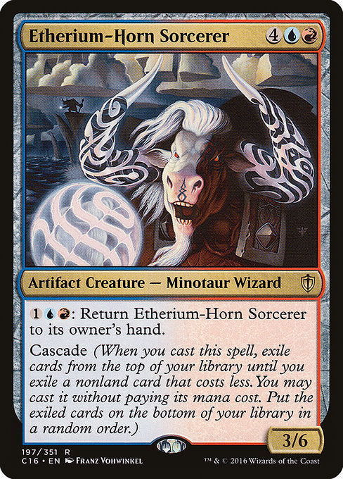 Etherium-Horn Sorcerer [Commander 2016 - 197]