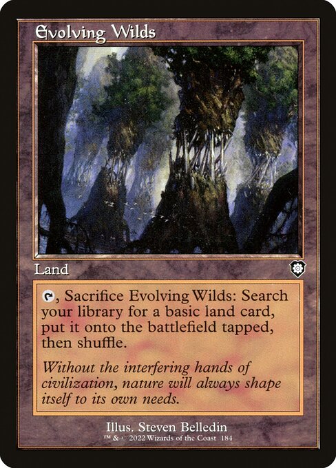 Evolving Wilds [The Brothers' War Commander - 184]