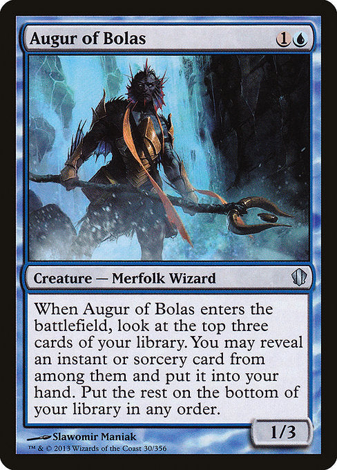 Augur of Bolas [Commander 2013 - 30]