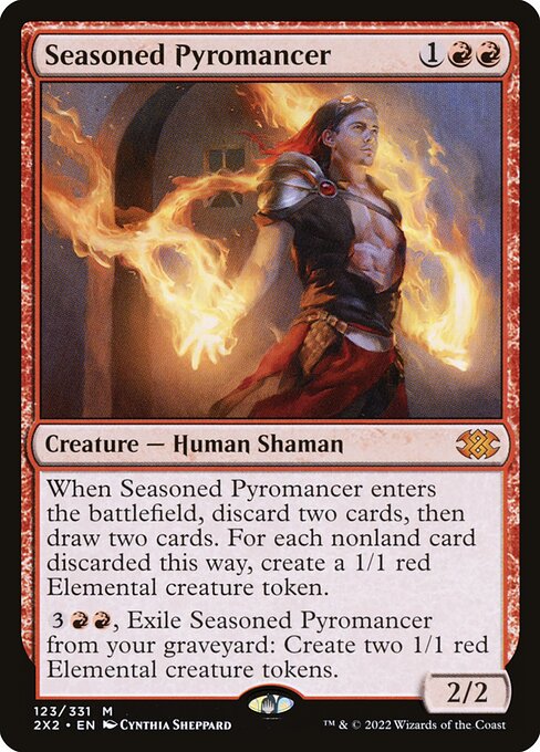 Seasoned Pyromancer [Double Masters 2022 - 123]