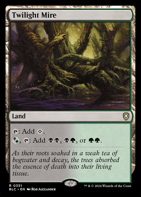 Twilight Mire [Bloomburrow Commander - 351]