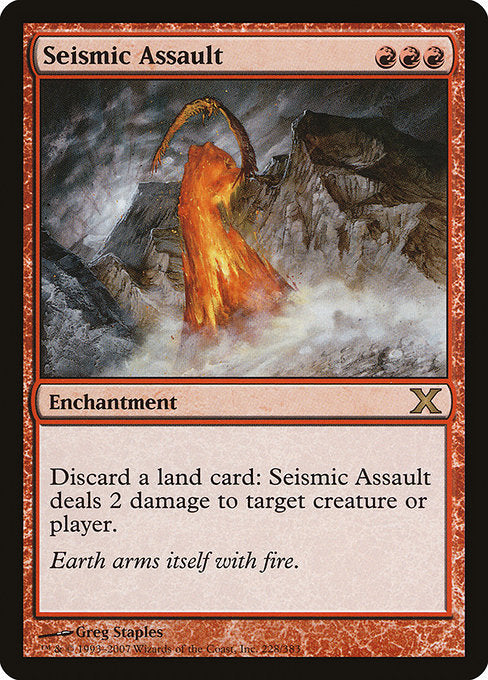 Seismic Assault [Tenth Edition - 228]