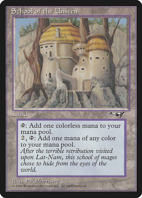 School of the Unseen [Alliances - 141]