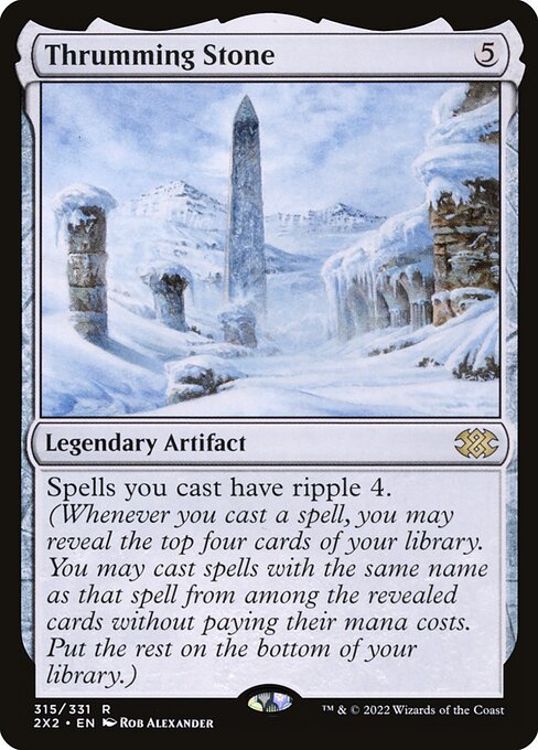 Thrumming Stone [Double Masters 2022 - 315]