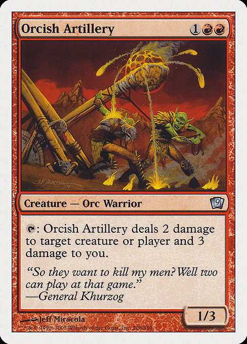 Orcish Artillery [Ninth Edition - 206]