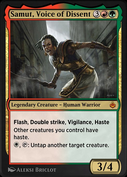 Samut, Voice of Dissent [Amonkhet Remastered - 258]