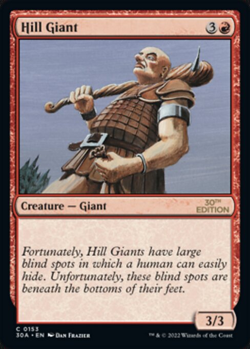 Hill Giant [30th Anniversary Edition - 153]