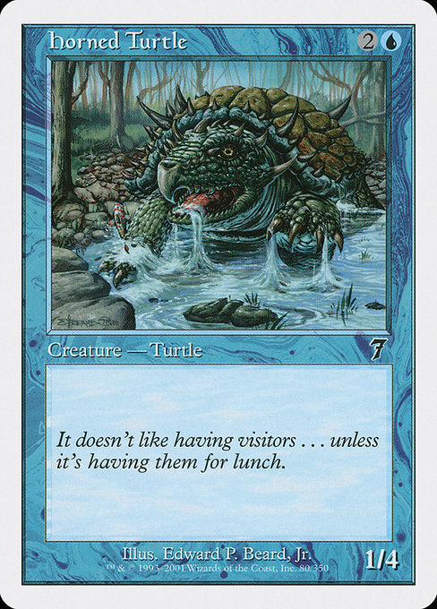 Horned Turtle [Seventh Edition - 80]