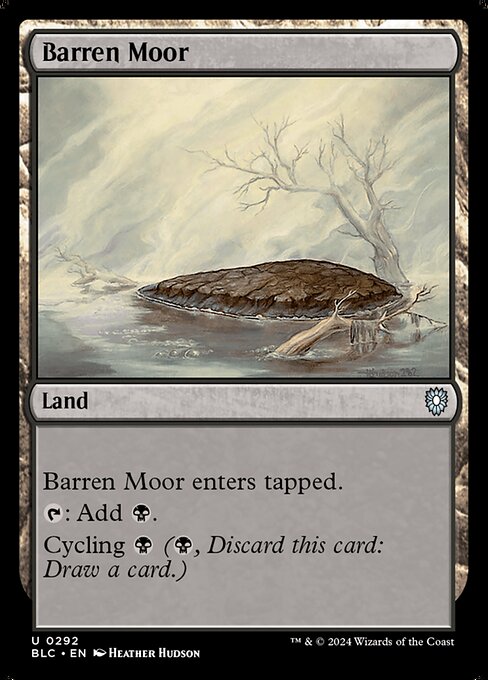Barren Moor [Bloomburrow Commander - 292]