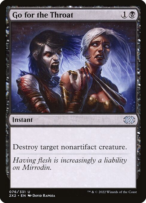 Go for the Throat [Double Masters 2022 - 76]