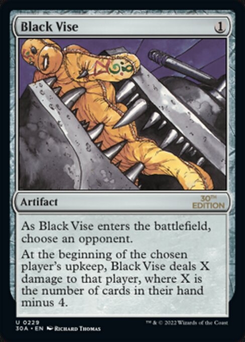 Black Vise [30th Anniversary Edition - 229]