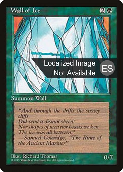 Wall of Ice [Fourth Edition Foreign Black Border - 283]