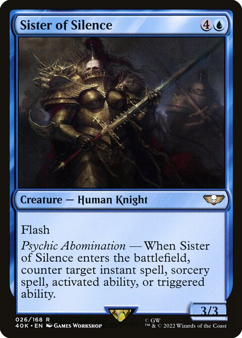 Sister of Silence [Warhammer 40,000 Commander - 26]