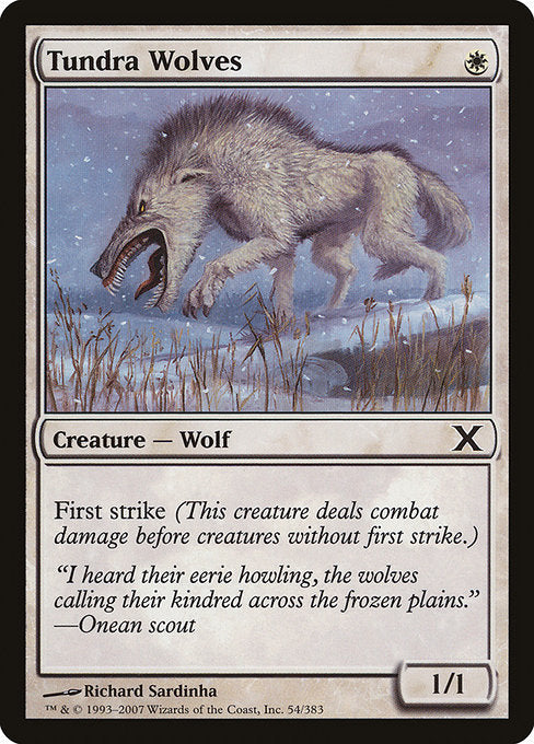 Tundra Wolves [Tenth Edition - 54]