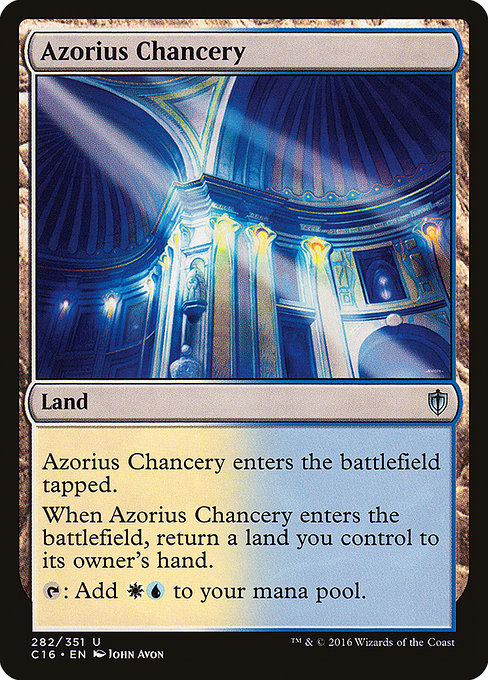 Azorius Chancery [Commander 2016 - 282]