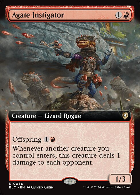 Agate Instigator [Bloomburrow Commander - 56]