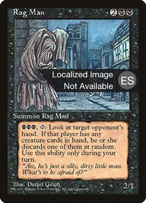 Rag Man [Fourth Edition Foreign Black Border - 155]