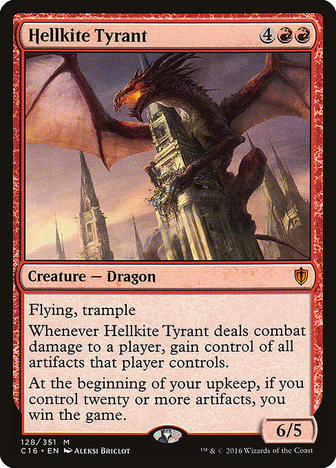 Hellkite Tyrant [Commander 2016 - 128]