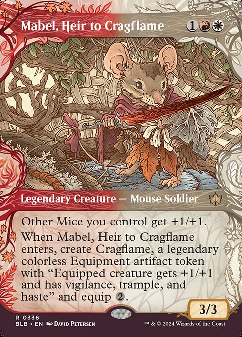 Mabel, Heir to Cragflame [Bloomburrow - 336]