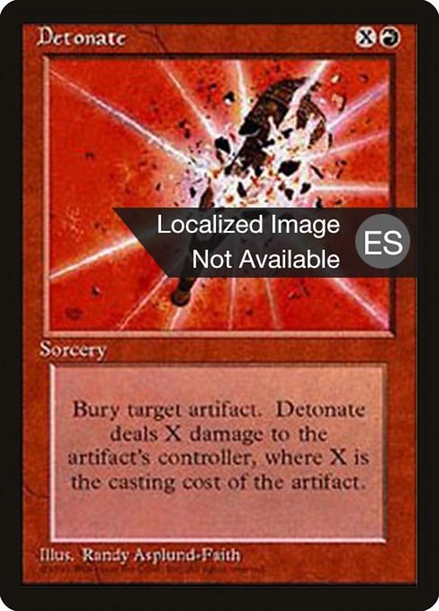 Detonate [Fourth Edition Foreign Black Border - 184]