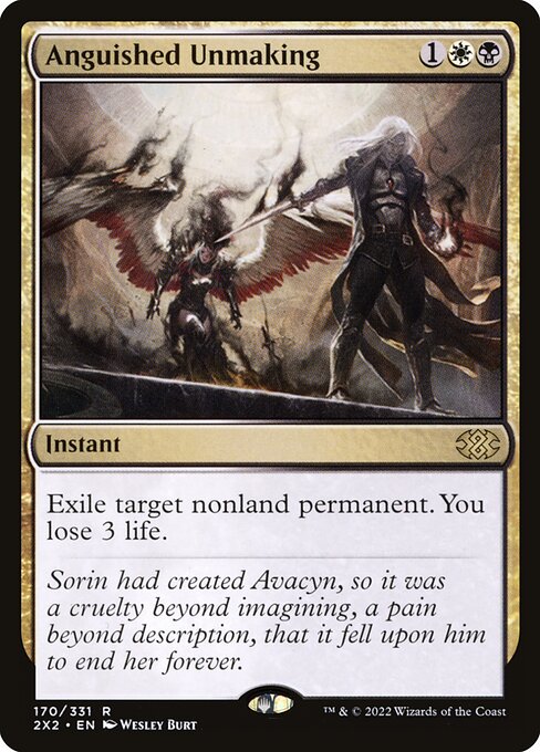 Anguished Unmaking [Double Masters 2022 - 170]