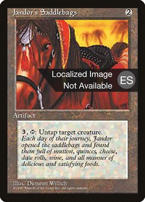 Jandor's Saddlebags [Fourth Edition Foreign Black Border - 330]