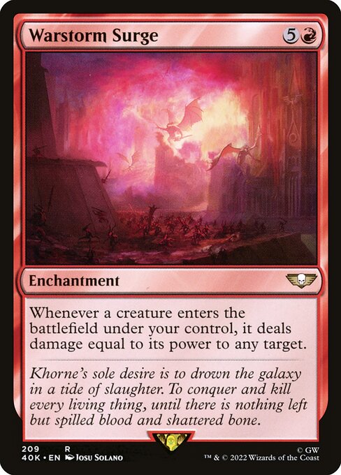 Warstorm Surge [Warhammer 40,000 Commander - 209]