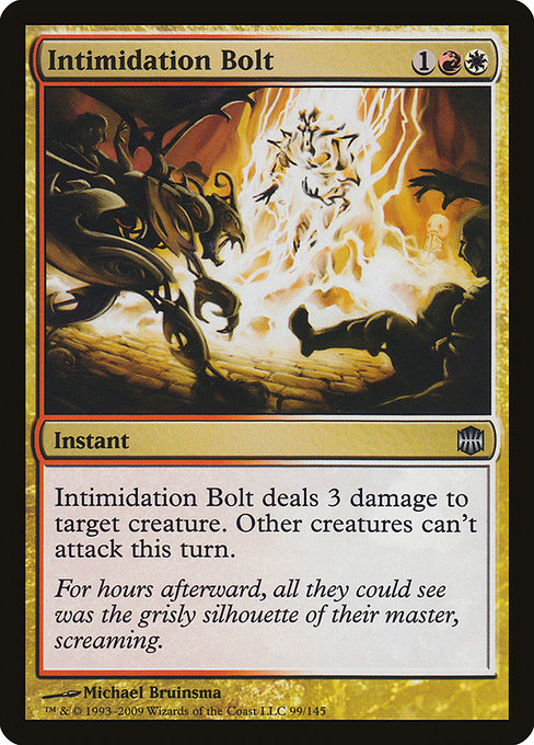 Intimidation Bolt [Alara Reborn - 99]