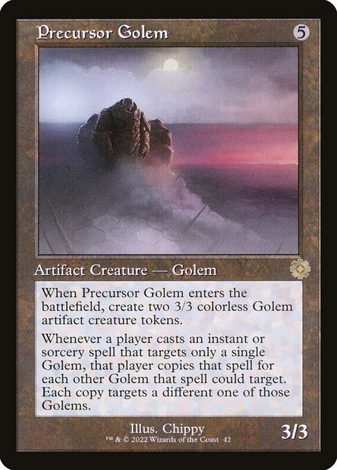 Precursor Golem [The Brothers' War Retro Artifacts - 42]