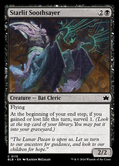 Starlit Soothsayer [Bloomburrow - 115]