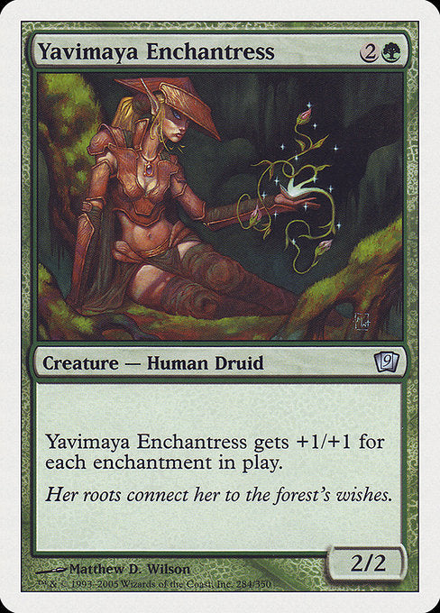 Yavimaya Enchantress [Ninth Edition - 284]