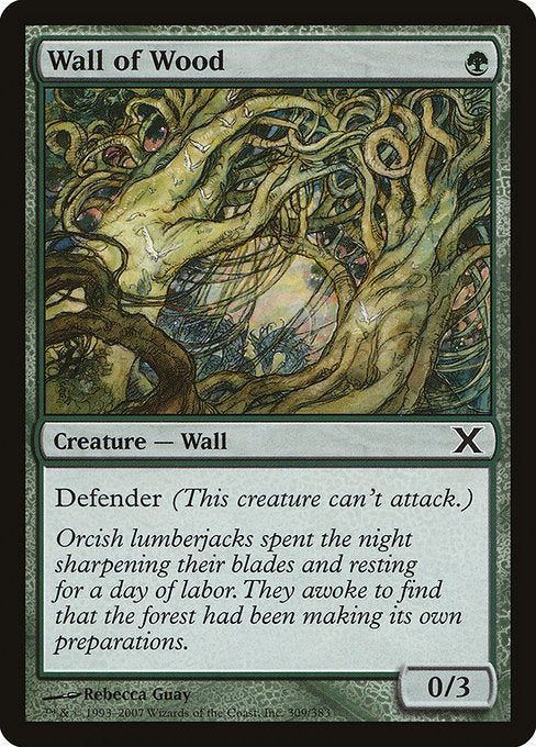 Wall of Wood [Tenth Edition - 309]