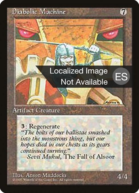 Diabolic Machine [Fourth Edition Foreign Black Border - 314]
