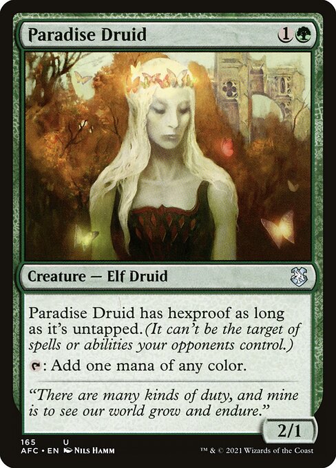 Paradise Druid [Forgotten Realms Commander - 165]