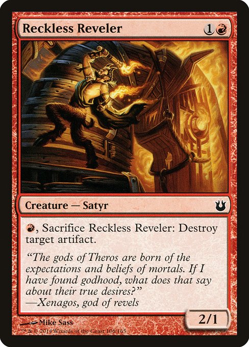 Reckless Reveler [Born of the Gods - 106]