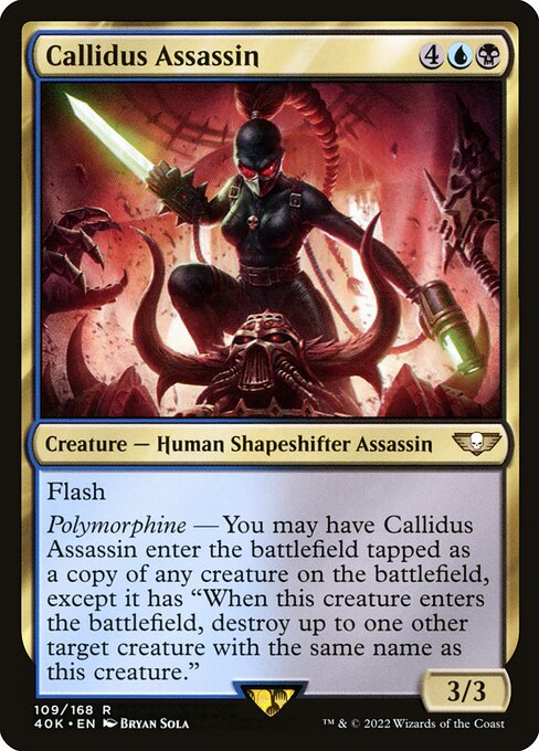 Callidus Assassin [Warhammer 40,000 Commander - 109]