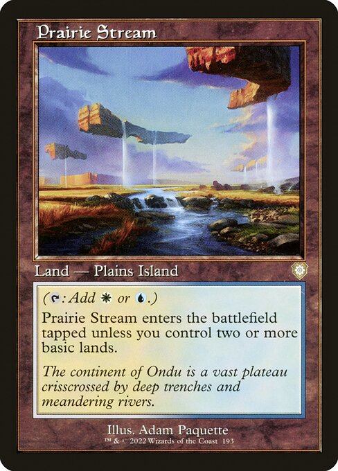 Prairie Stream [The Brothers' War Commander - 193]