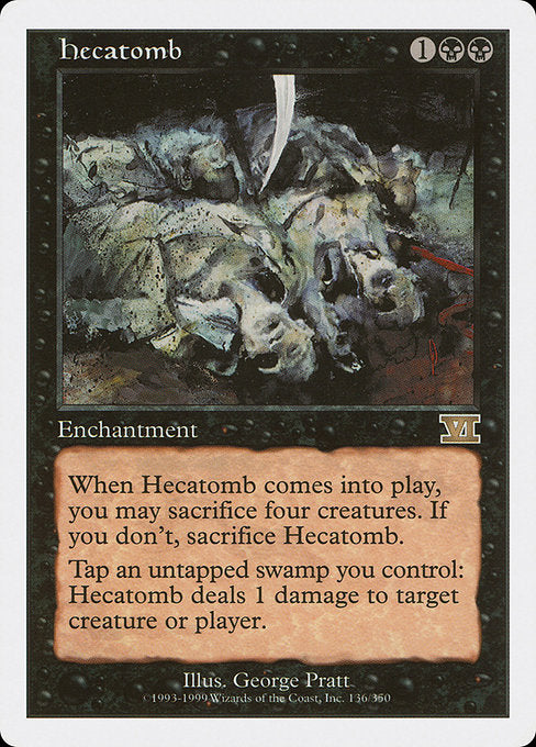 Hecatomb [Classic Sixth Edition - 136]